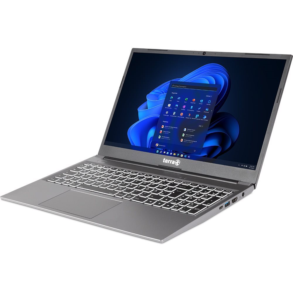 TERRA Mobile 1500P - AMD Ryzen 5 7430U - Win 11 Pro - Radeon Graphics - 16 GB RAM - 500 GB SSD NVMe - 39.6 cm (15.6")