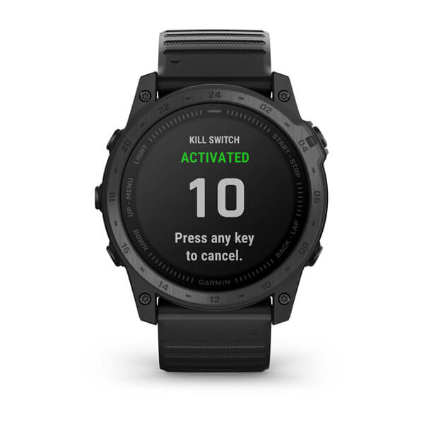 Garmin Tactix 7 - Standard Edition - 51 mm - Sportuhr - Silikon - schwarz - Handgelenk: 127-210 mm - Anzeige: 1.4, Ansicht 4