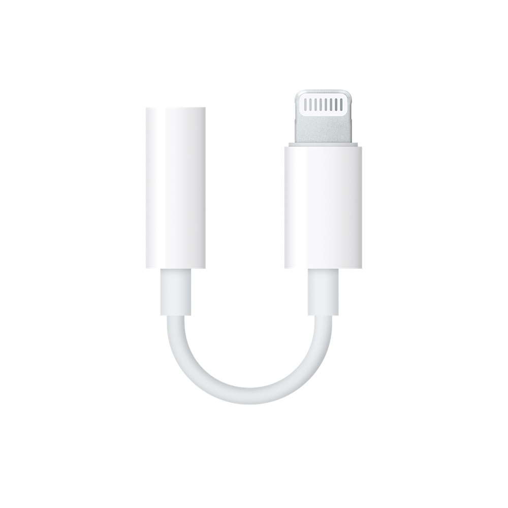Apple Lightning to 3.5 mm Headphone Jack Adapter - Lightning auf Kopfhörerstecker Adapter - Lightning (M), Ansicht 2
