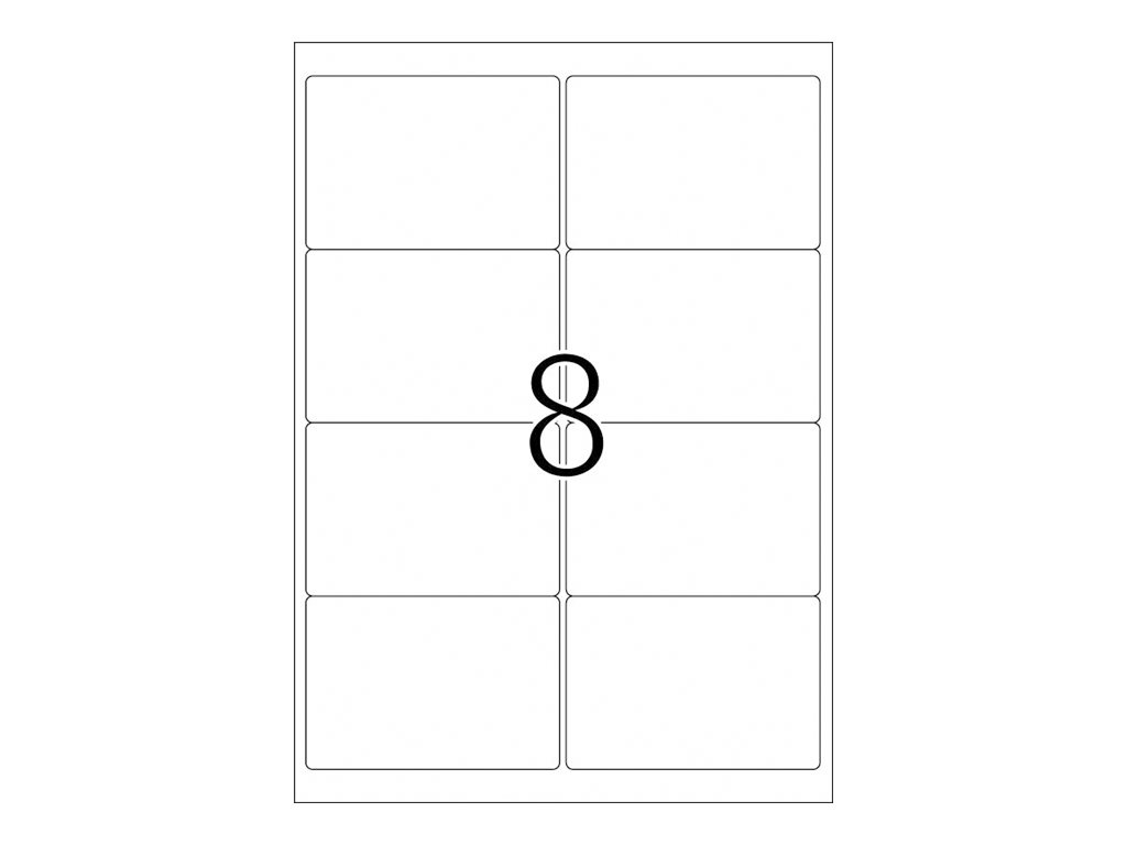 HERMA Special - Papier - matt - permanent selbstklebend - Leuchtendes Gelb - 99.1 x 67.7 mm 160 Etikett(en) (20 Bogen x 8)