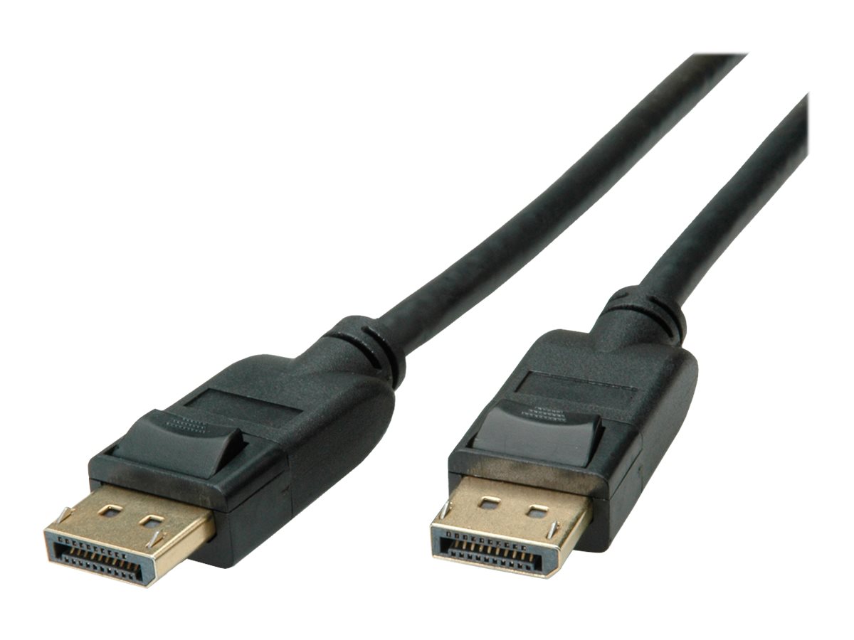 Roline - DisplayPort-Kabel - DisplayPort (M) zu DisplayPort (M) - DisplayPort 1.4 - 1.5 m - Schwarz