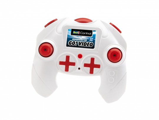 Revell GO! Video - 4 Rotoren - 30 m - 380 mAh - Rot - Weiß, Ansicht 2