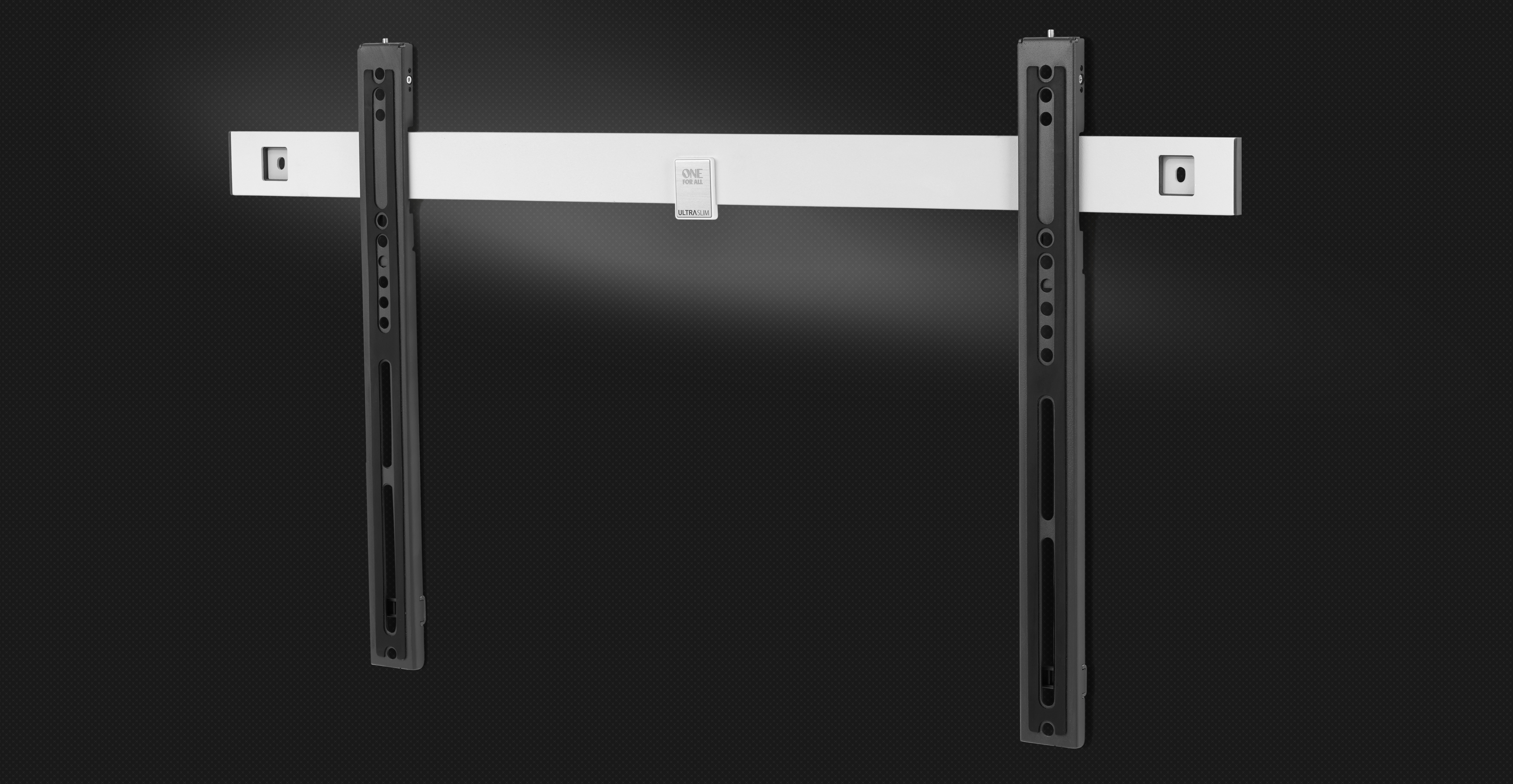 One for All ULTRA SLIM WM 6611 - Klammer - für Flachbildschirm zwischen 32 und 84 - Aluminium-Baustahl, Ansicht 2