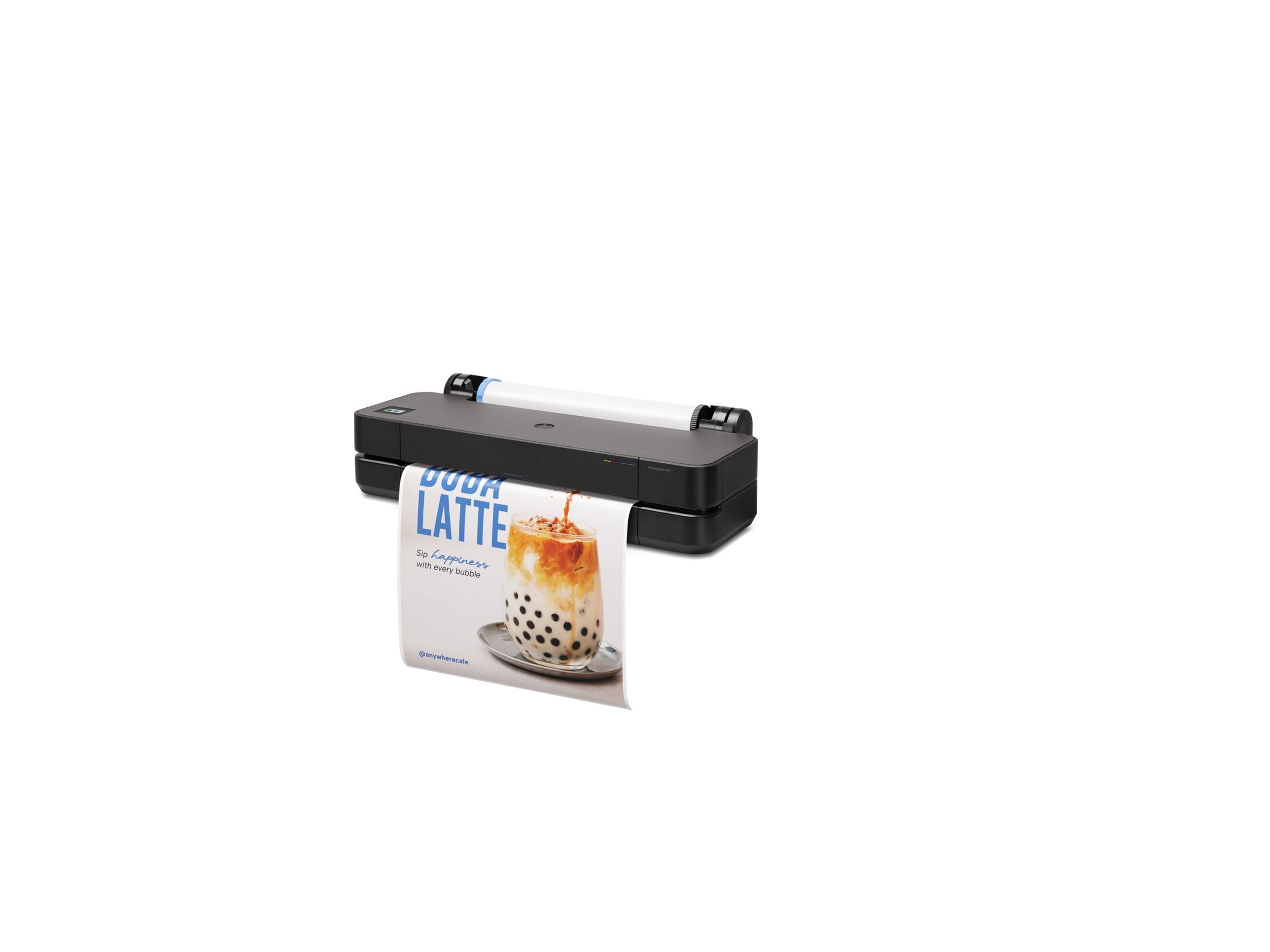 HP DesignJet T250 - 610 mm (24") Großformatdrucker - Farbe - Tintenstrahl - A1, ANSI D - 2400 x 1200 dpi - bis zu 0.5 Min./Seite (einfarbig)