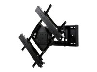 Peerless SmartMount - Befestigungskit (Wandmontage Betondübel Adapter für Halterung Montageplatte) - für Videoleinwand - schwarze Pulverbeschichtung - Bildschirmgröße: 116.8-177.8 cm (46-70)
