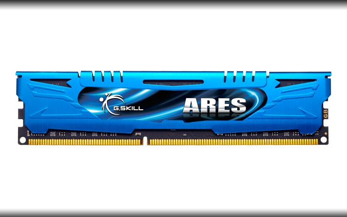 G.Skill ARES - DDR3 - kit - 16 GB: 2 x 8 GB - DIMM 240-PIN - 2400 MHz, Ansicht 3