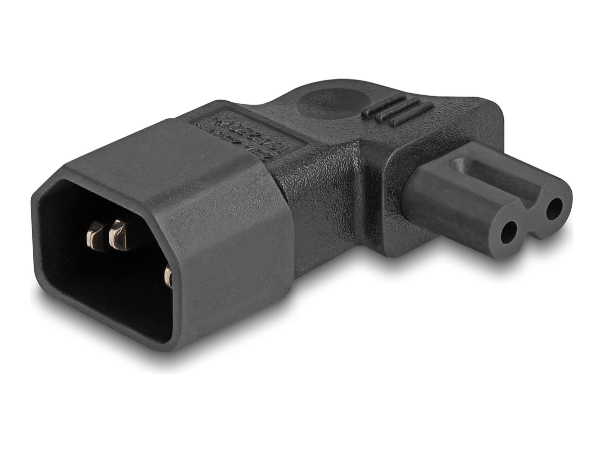 Delock Netzteil - power IEC 60320 C7 zu IEC 60320 C14