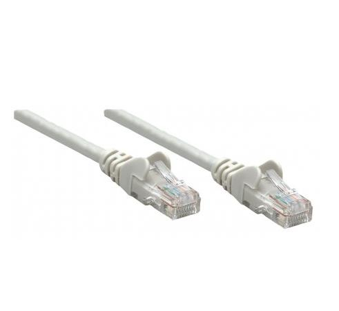 Intellinet Network Patch Cable, Cat6A, 50m, Grey, Copper, S/FTP, LSOH / LSZH, PVC, RJ45, Gold Plated Contacts, Snagless, Ansicht 3