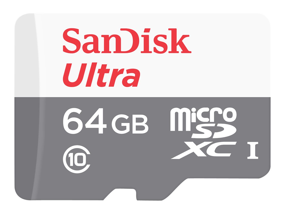 SanDisk 64GB SANDISK ULTRA MICROSDXC (SDSQUNR-064G-GN3MA)