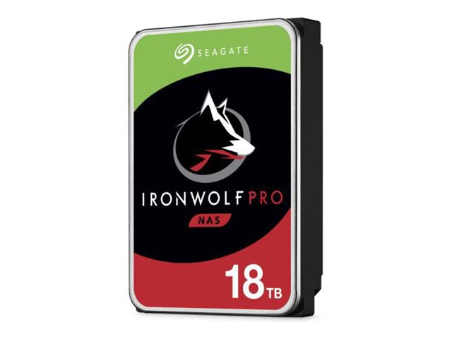 Seagate IronWolf Pro ST18000NE000 - Festplatte - 18 TB - intern - 3.5" (8.9 cm)