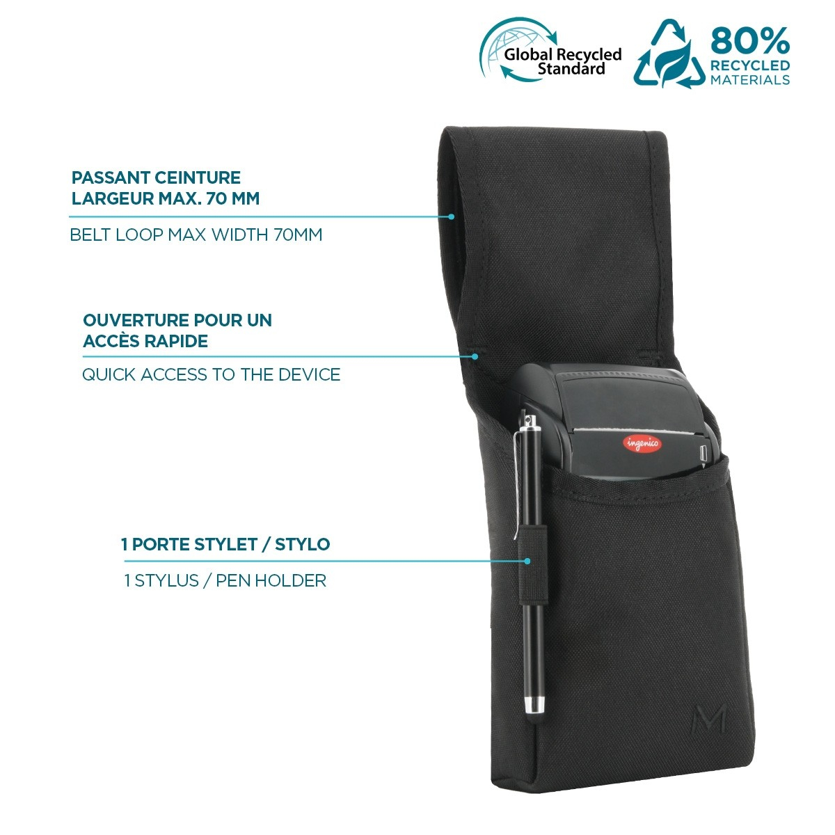 Mobilis Schutzhülle for payment terminal / mobile scanners / barcode scanners, Ansicht 3