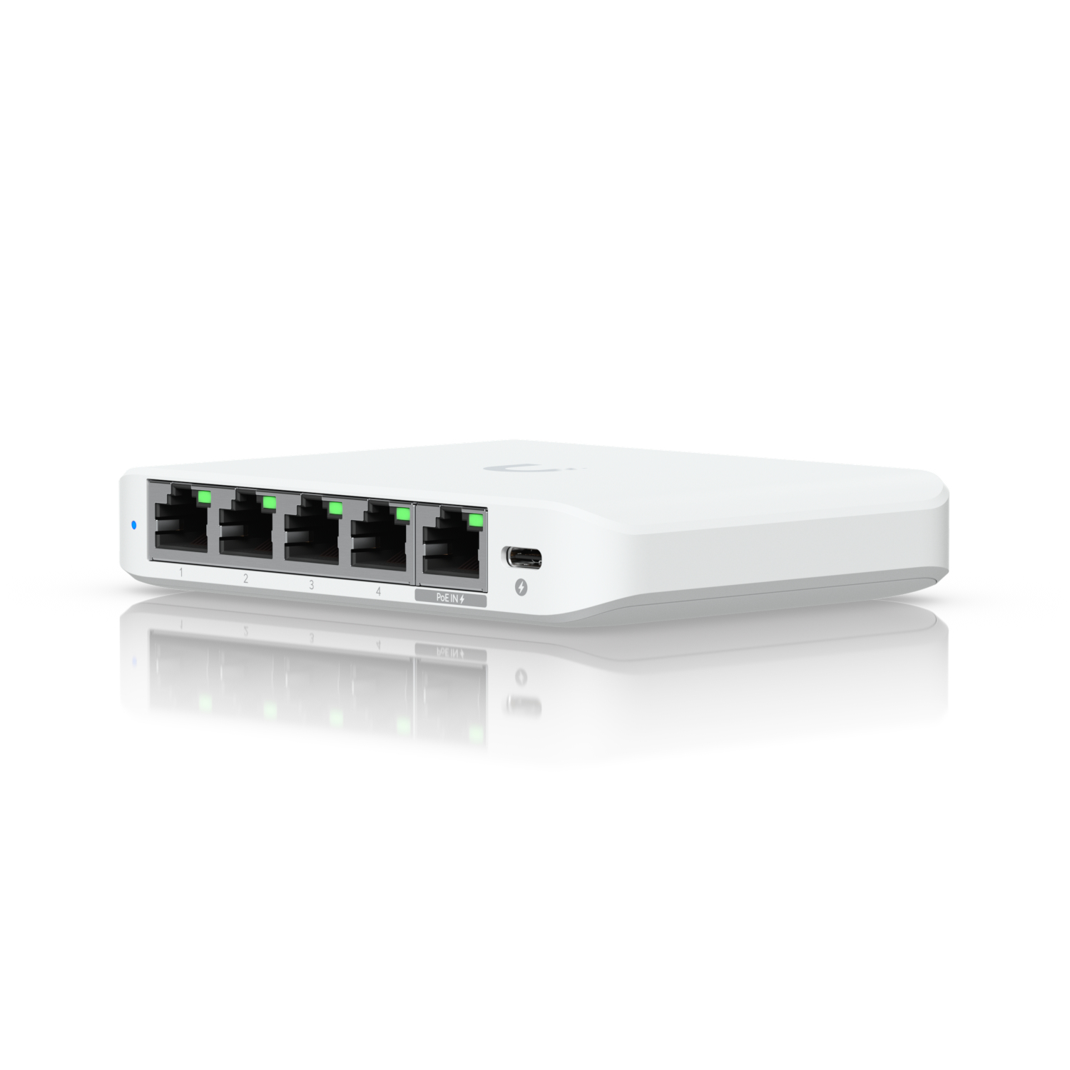 Ubiquiti UniFi Switch Flex Mini 2.5G - Switch - L2+ - managed - 4 x 2.5GBase-T + 1 x 2.5GBase-T (PoE), Ansicht 2