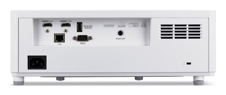Acer PL6620 - DLP-Projektor - Laserdiode - 3D - 6000 lm - WUXGA (1920 x 1200), Ansicht 2