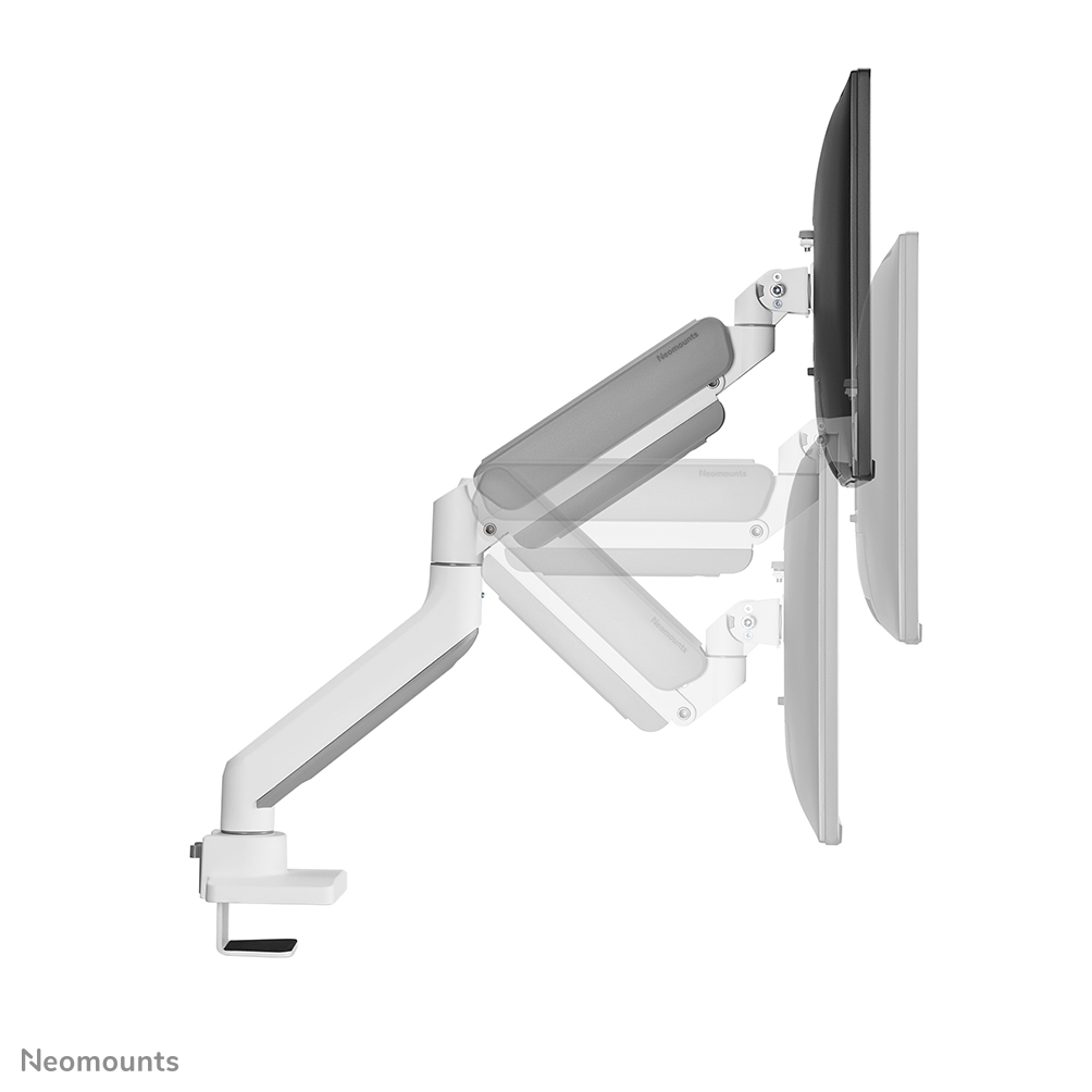 Neomounts by Newstar DS70-450WH1 - Befestigungskit (Gelenkarm, Kabeldurchführungsklemme, Topfix Klemme), Ansicht 2