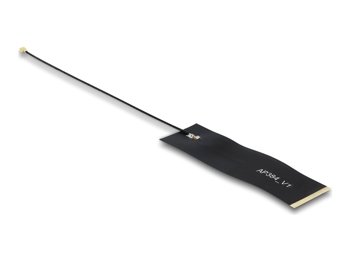 Delock LoRa - Antenne - 863 - 928 MHz selbstklebend FPC I-PEX Inc. MHF 4 Stecker 1.13