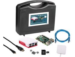 Raspberry Pi PI4B - 8GB - FULL KI WITH REDWHITE HOUSING (SI-RPI4B-FULL8GB)