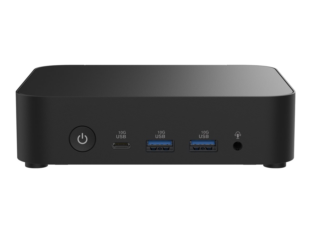 ASUS NUC 14 Essential Kit RNUC14MNK2500002 - Barebone - Mini-PC - 1 x N-series N250 - RAM 0 GB - UHD Graphics - 1GbE, 2.5GbE, Wi-Fi 6E, Bluetooth 5.3 - WLAN: 802.11a/b/g/n/ac/ax (Wi-Fi 6E)
