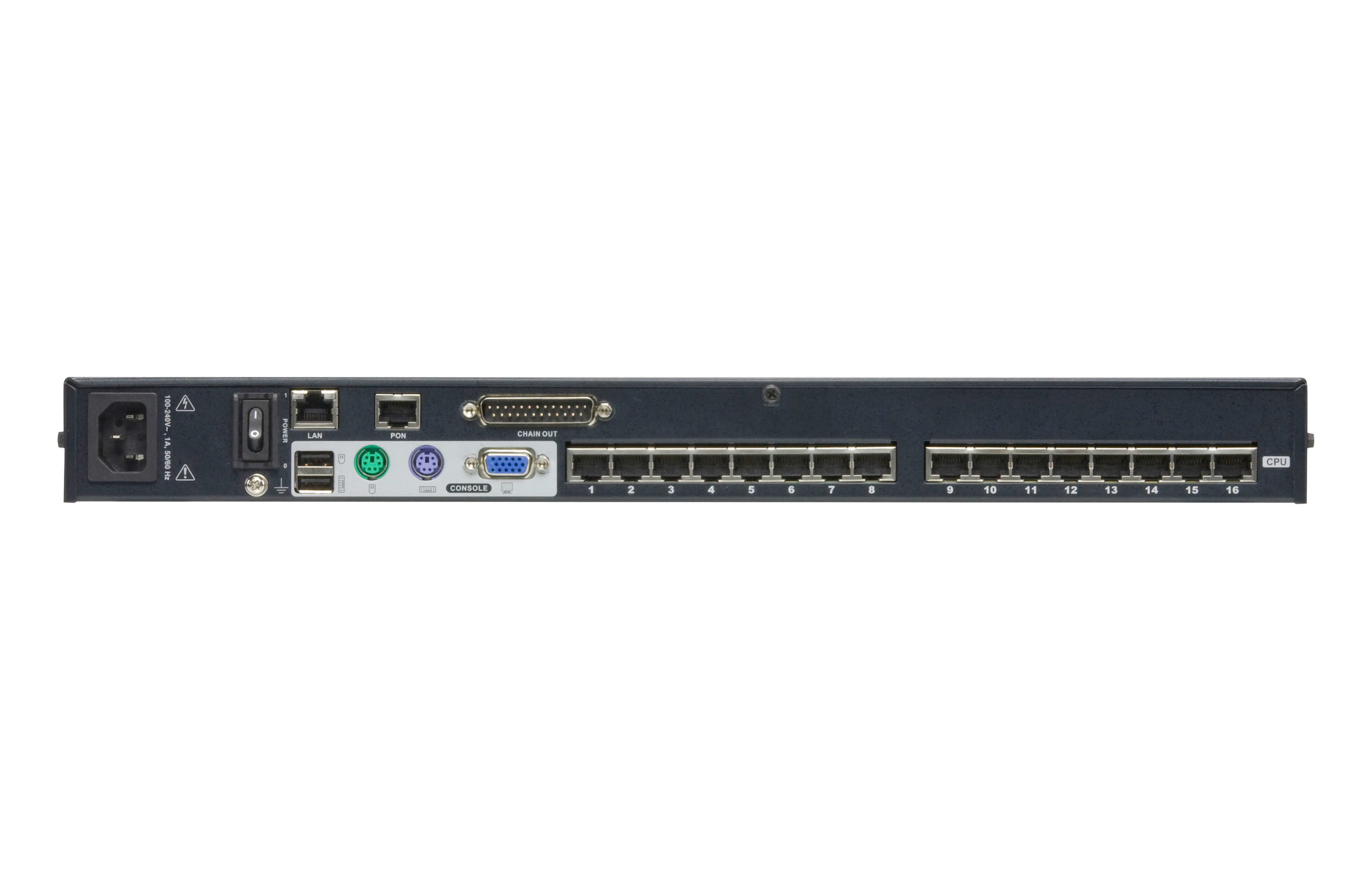ATEN ALTUSEN KH1516AI - KVM-Switch - 16 x KVM port(s), Ansicht 4