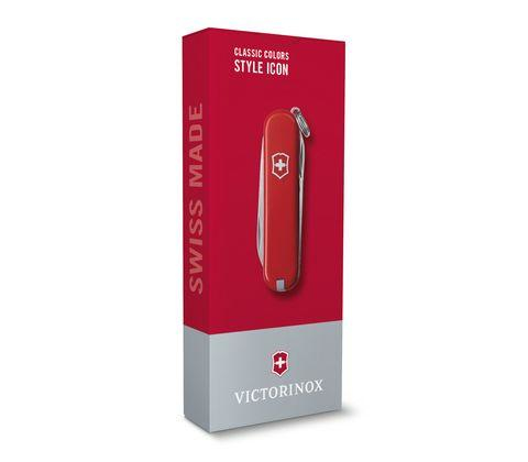 Victorinox 0.6223.3G - Messer mit Feststellklinge - Multi-Tool-Messer - Absetzpunkt - ABS Synthetik - Rot - 7 Werkzeug, Ansicht 4