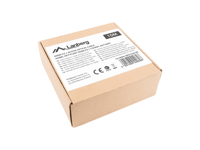 Lanberg HDMI-Kabel m/m V2.1 8K optisch AOC schwarz - Kabel - Digital/Display/Video, Ansicht 4