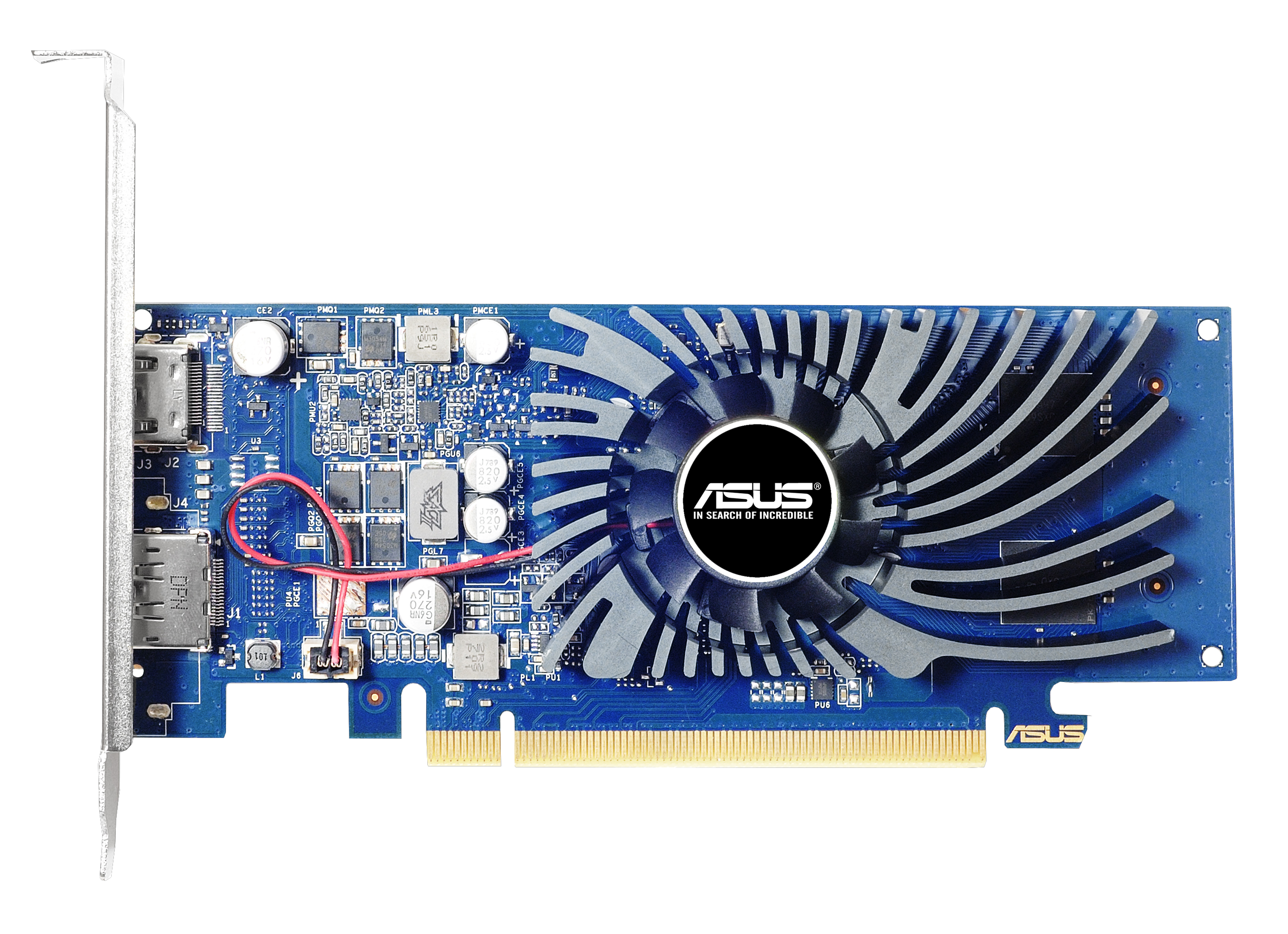 ASUS GT1030-2G-BRK, GeForce GT 1030, 2 GB, GDDR5, 64 Bit, 7680 x 4320 Pixel, PCI Express 3.0