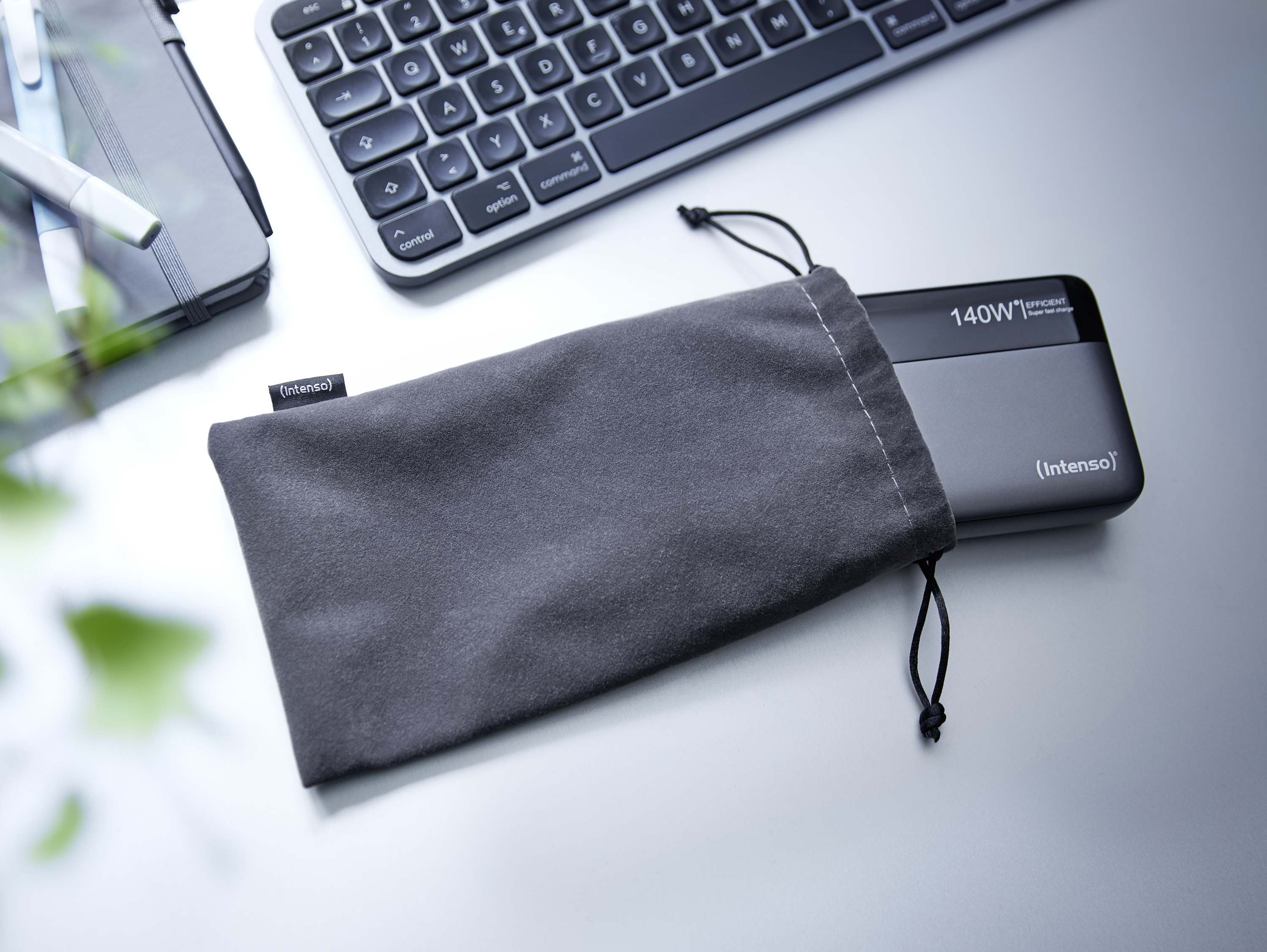 Intenso Power Bank HE 25000 mAh Grau-Schwarz USB C/C - Batterie - 25.000 mAh, Ansicht 2