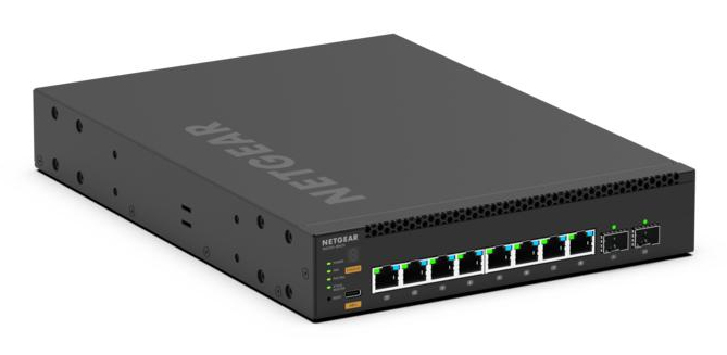 Netgear M4350-8M2V - Switch - L3 - managed - 8 x 2.5GBase-T (PoE ++), Ansicht 3