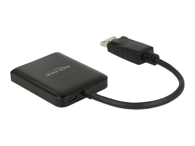Delock Displayport 1.2 Splitter 1 x Displayport in > 2 x HDMI out 4K 30 Hz