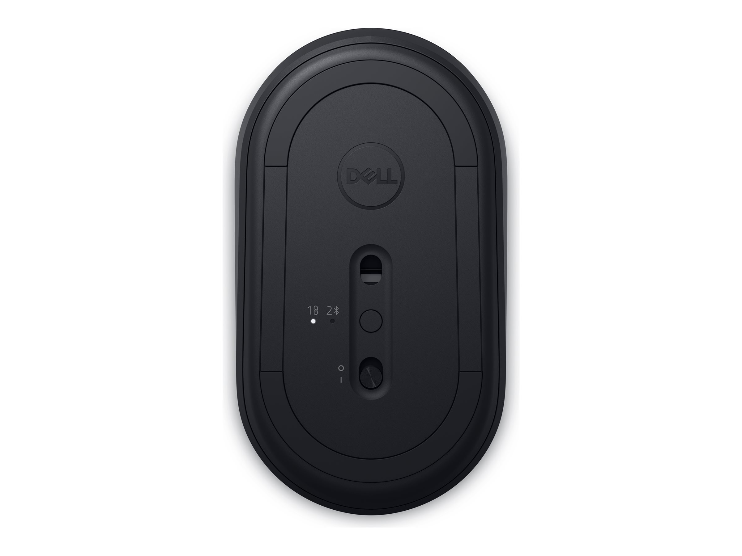 Dell Silent Mouse MS355 - Maus - rechts- und linkshändig - optische LED - 3 Tasten - kabellos - 2.4 GHz Bluetooth 5.1 LE - kabelloser Empfänger (USB)
