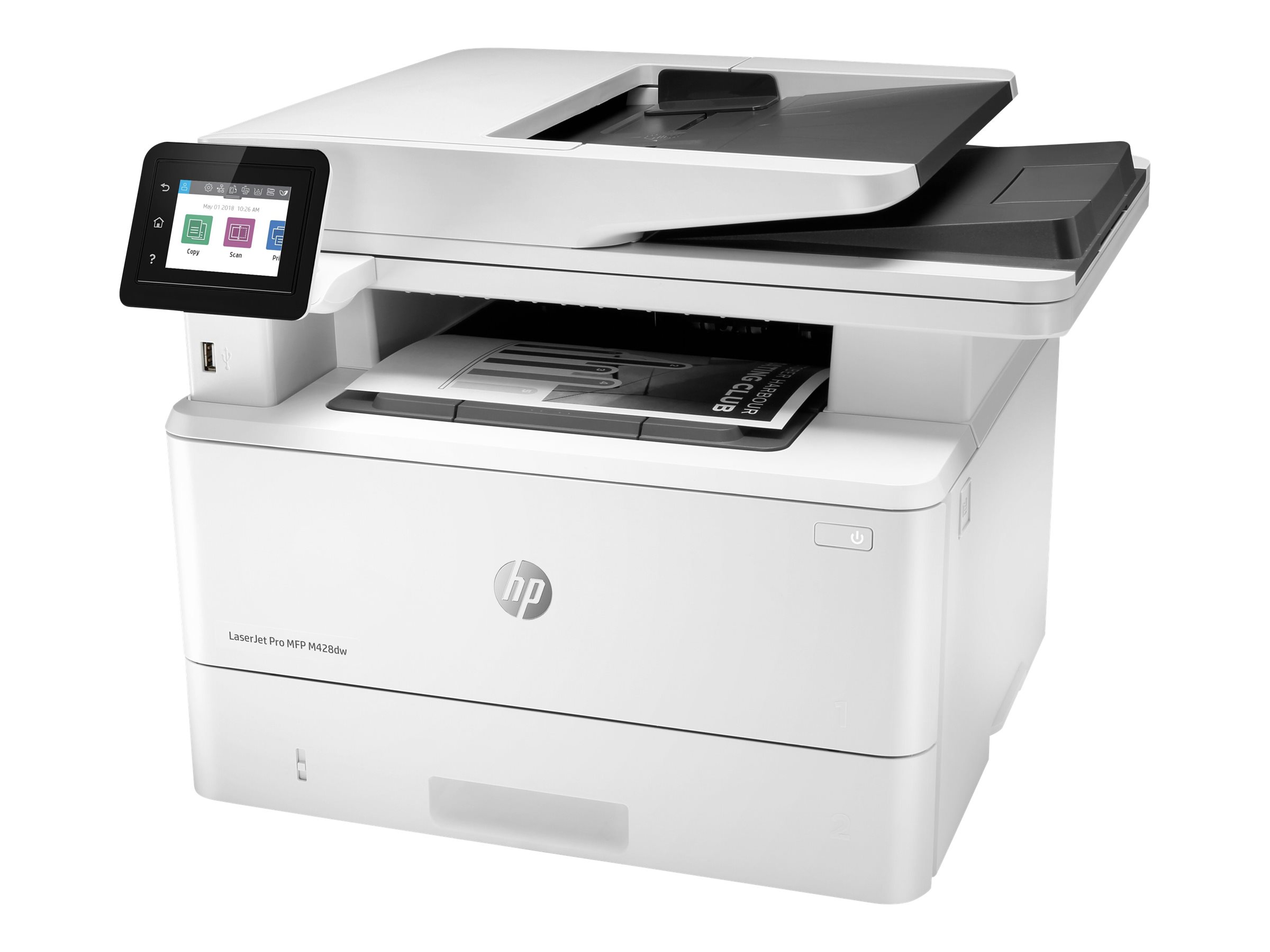 HP LaserJet Pro MFP M428dw - Multifunktionsdrucker - s/w - Laser - Legal (216 x 356 mm) (Original) - A4/Legal (Medien)