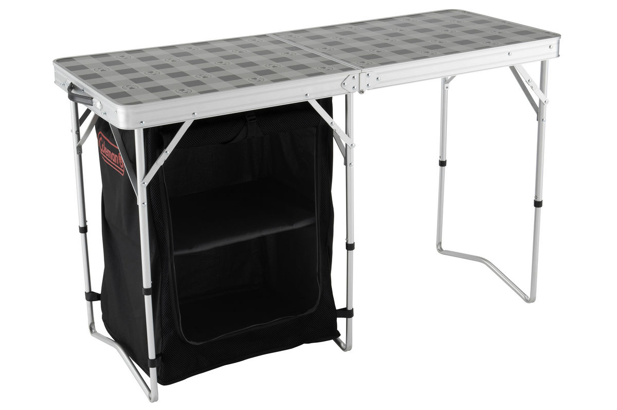 aluminum camp kitchen table