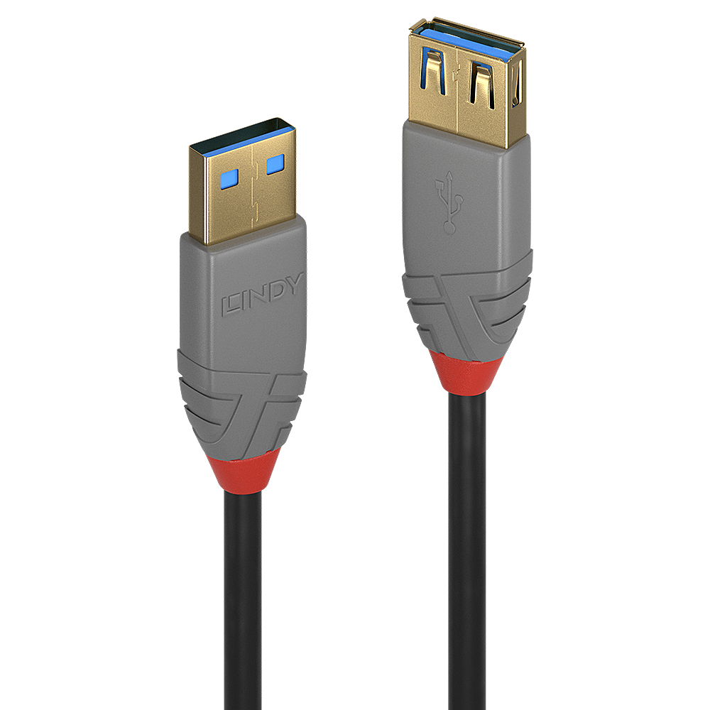 Lindy Anthra Line - USB-Kabel - USB Typ A (M), Ansicht 2