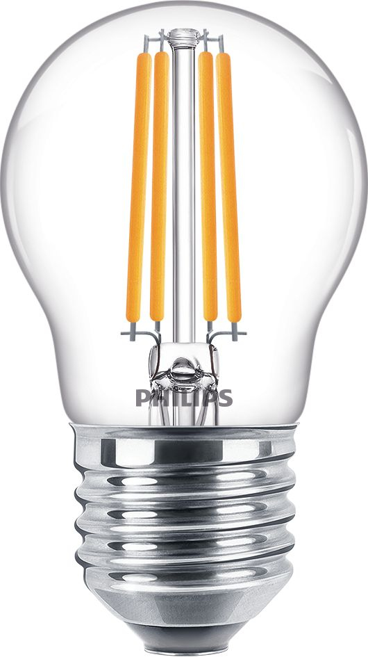 Philips CorePro - LED - Form: P45 - klar Finish - E27 - 6.5 W (Entsprechung 60 W), Ansicht 2