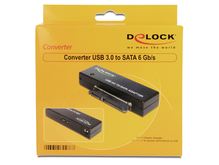 Delock Converter USB 3.0 to SATA - Speicher-Controller, Ansicht 4