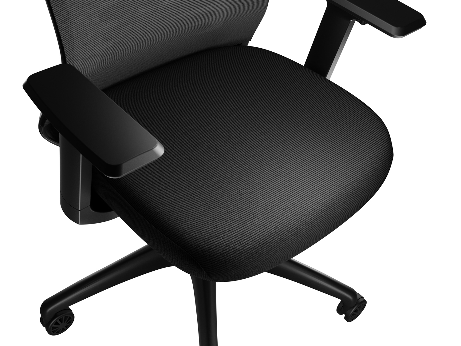 natec Ergonomischer Bürostuhl ASTAT 200 G2 schwarz, Ansicht 4