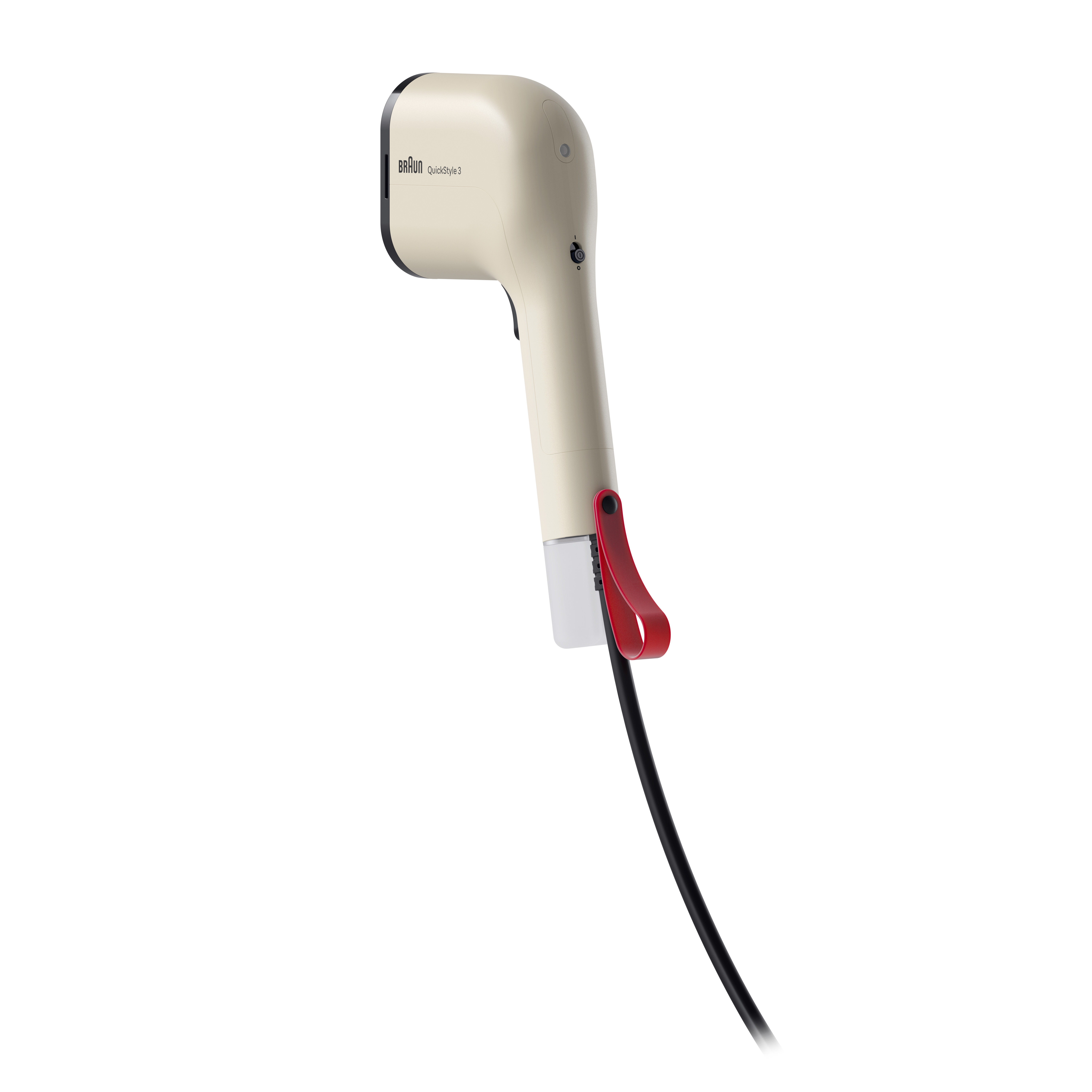 Braun GS 3012 BG QuickStyle 3 Dampfbürste/-glätter - Beige, Ansicht 3
