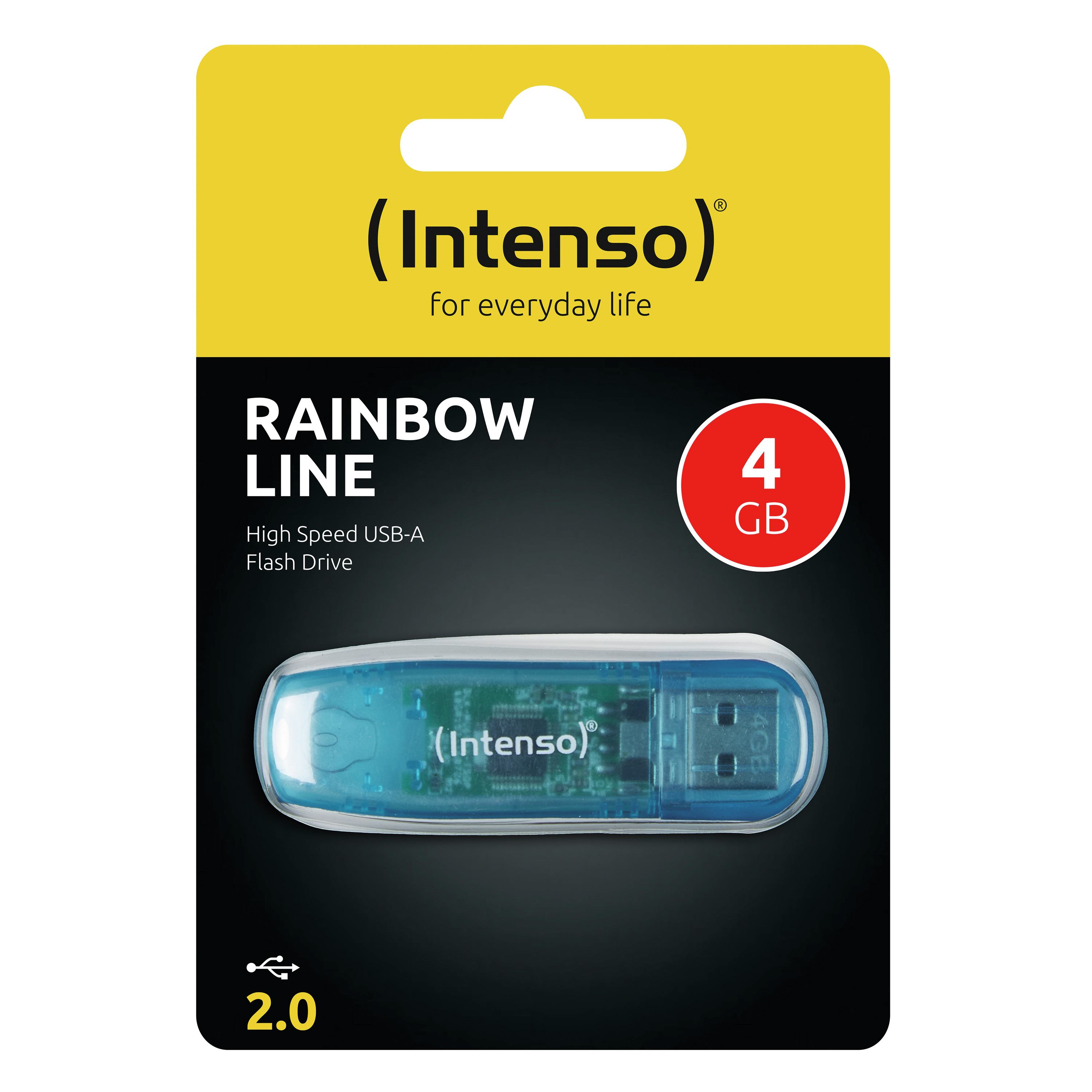 Intenso Rainbow Line - USB-Flash-Laufwerk - 4 GB, Ansicht 3