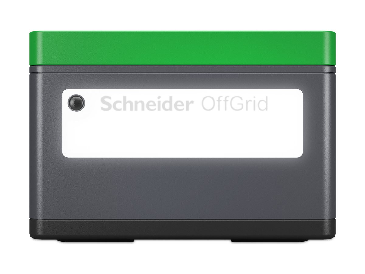 APC Schneider OffGrid 330 - Tragbares kraftwerk - 2 CEE 7/3 Schuko-Steckdosen, Sinuswelle, 3 USB-A, 1 USB-C, Ansicht 3