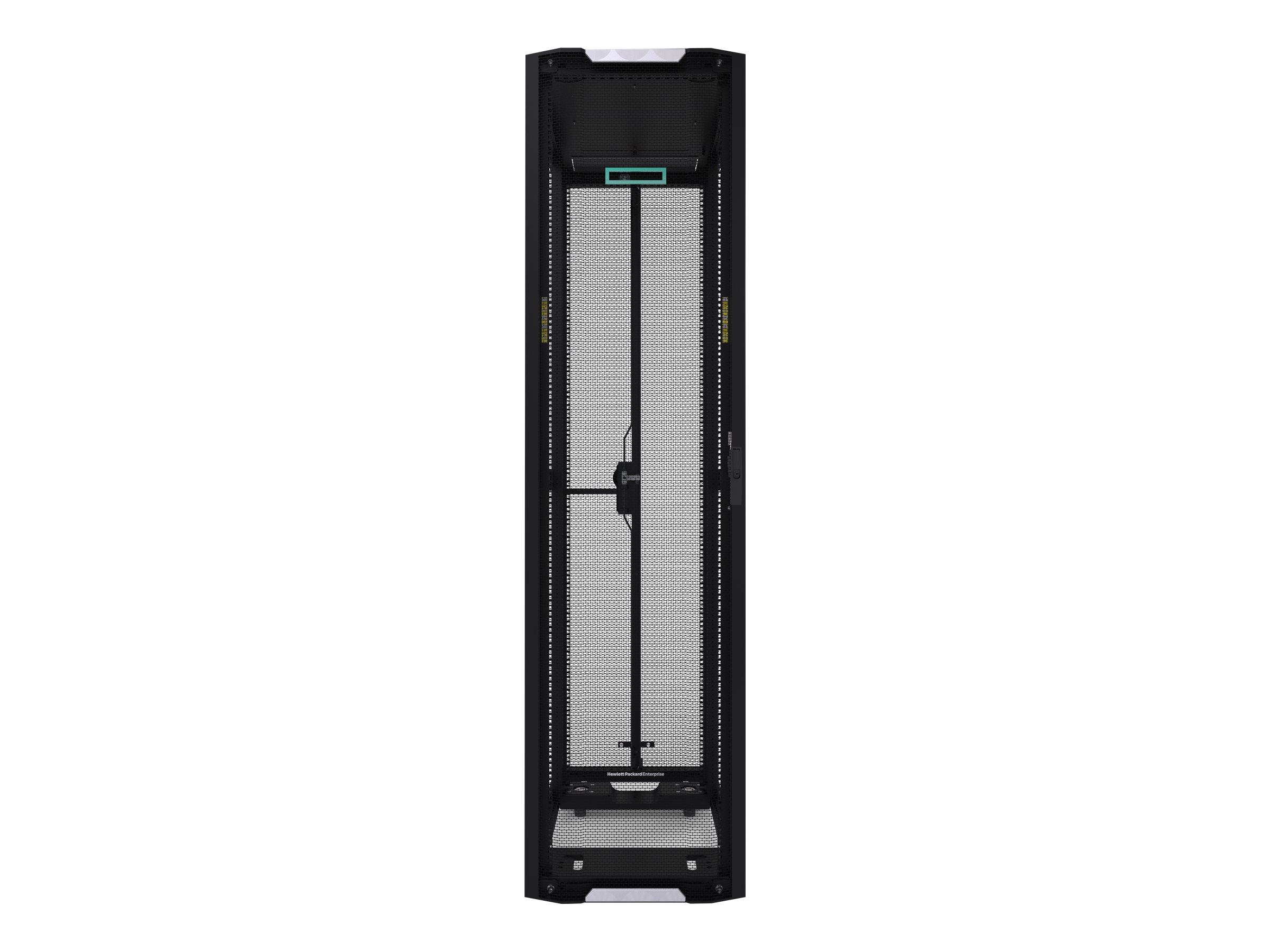 HPE 800mm x 1200mm G2 Enterprise Pallet Rack - Schrank - Schwarz mit silbernen Akzenten - 42HE - 48.3 cm (19)