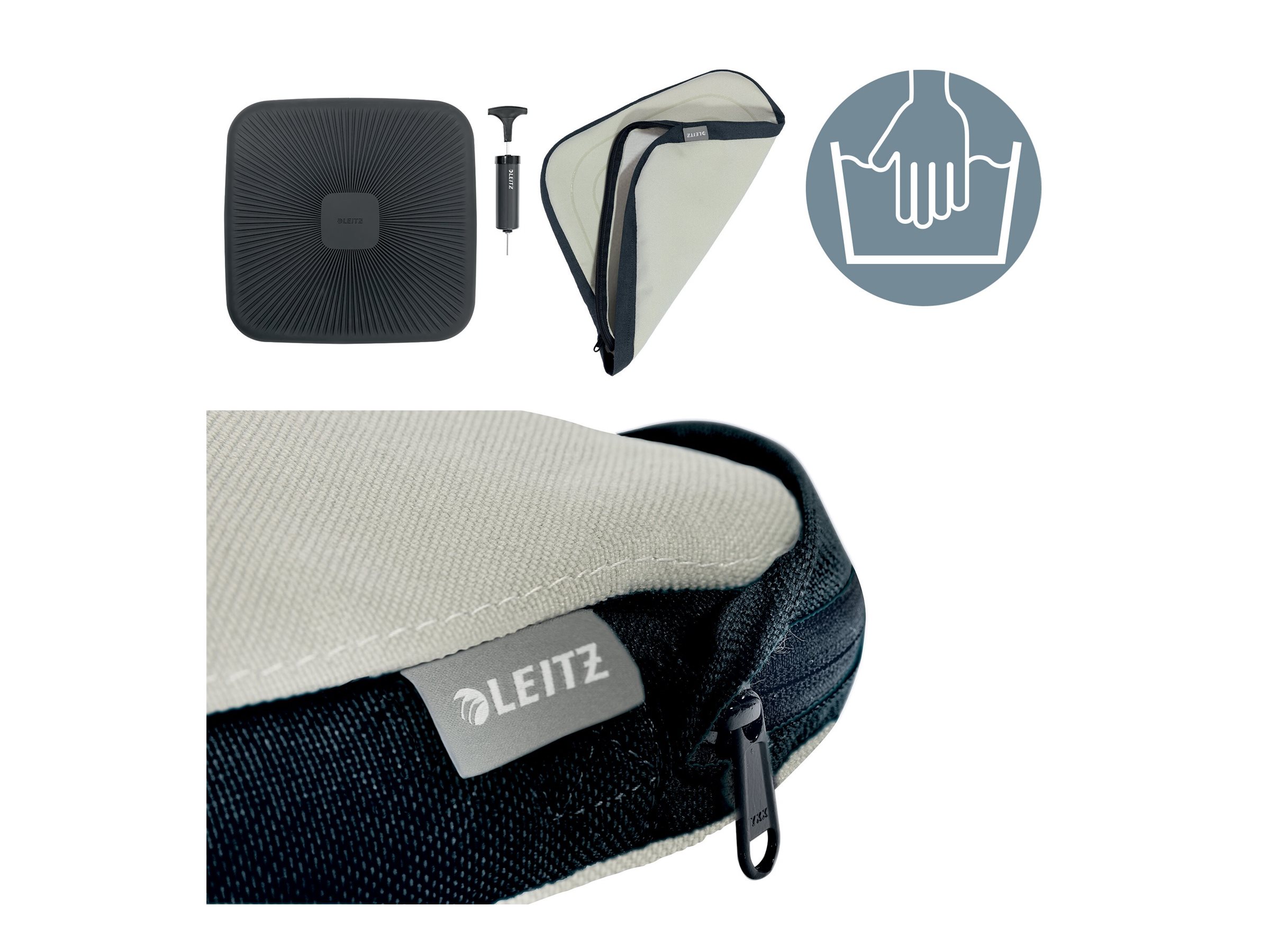 Esselte Leitz Ergo Active - Sitzkissen - Grau, Ansicht 4