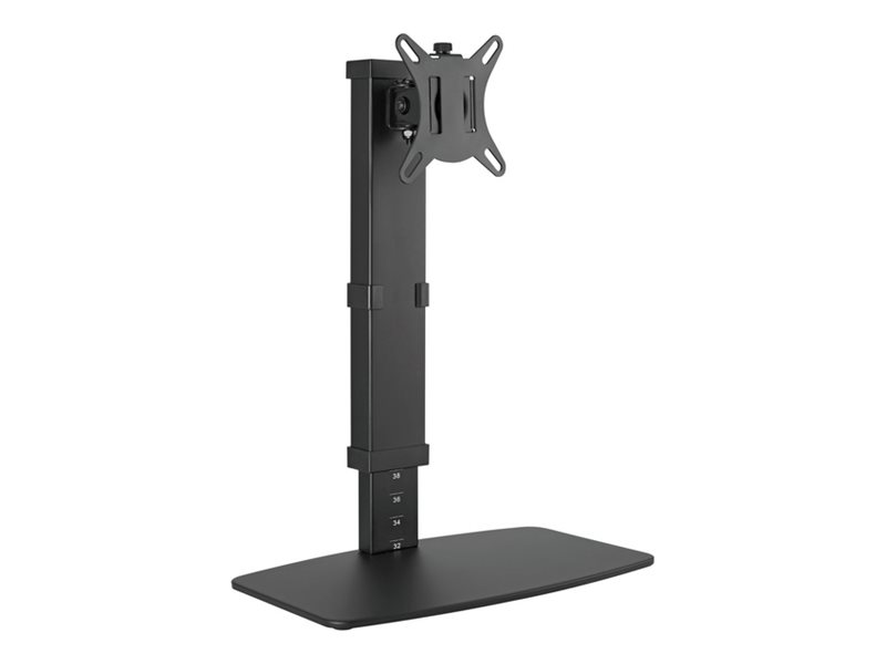 Equip Aufstellung - freistehend - für Curved Panel/Flat Panel - Metall, Kunststoff - Schwarz - Bildschirmgröße: 43.2-81.3 cm (17"-32")