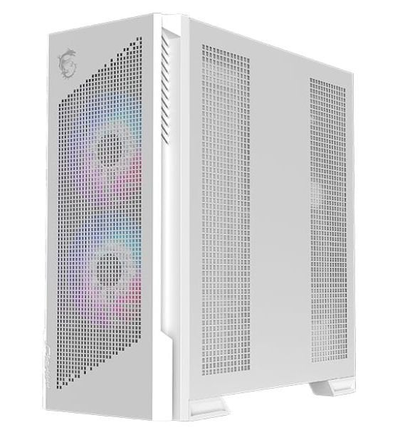 MSI Geh Midi Mpg Velox 300R Pz White - Midi/Minitower - ATX, Ansicht 4