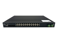 LevelOne Industr.GB/L2+Manag.PoE Switch - Switch - 1 Gbps