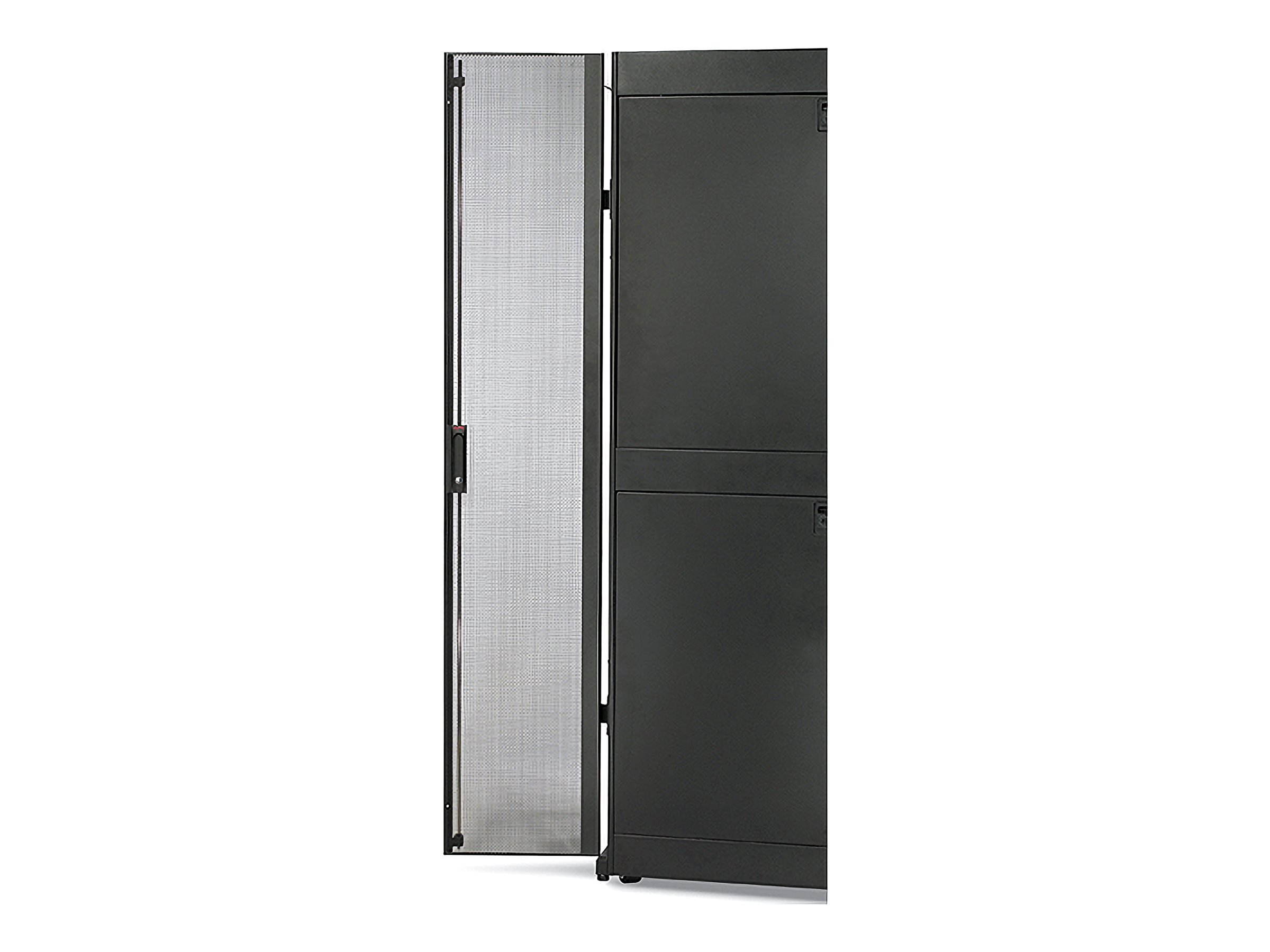 APC NetShelter SX Rack-Tür 42U zweiteilig belüftet Schwarz