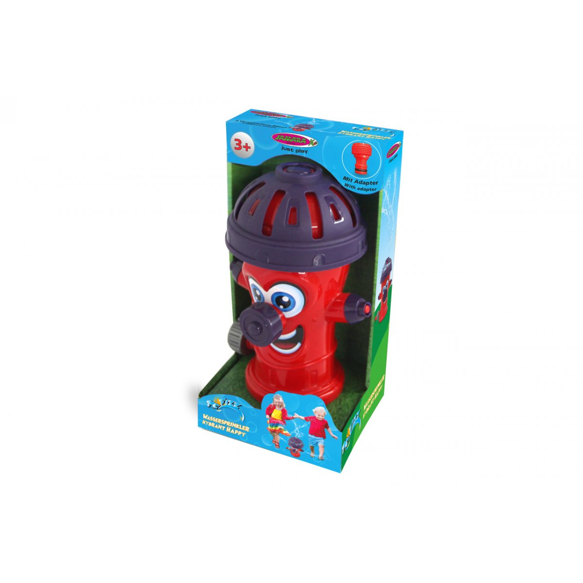 JAMARA Mc Fizz Hydrant Happy - 3 Jahr(e) - Blau - Rot, Ansicht 2