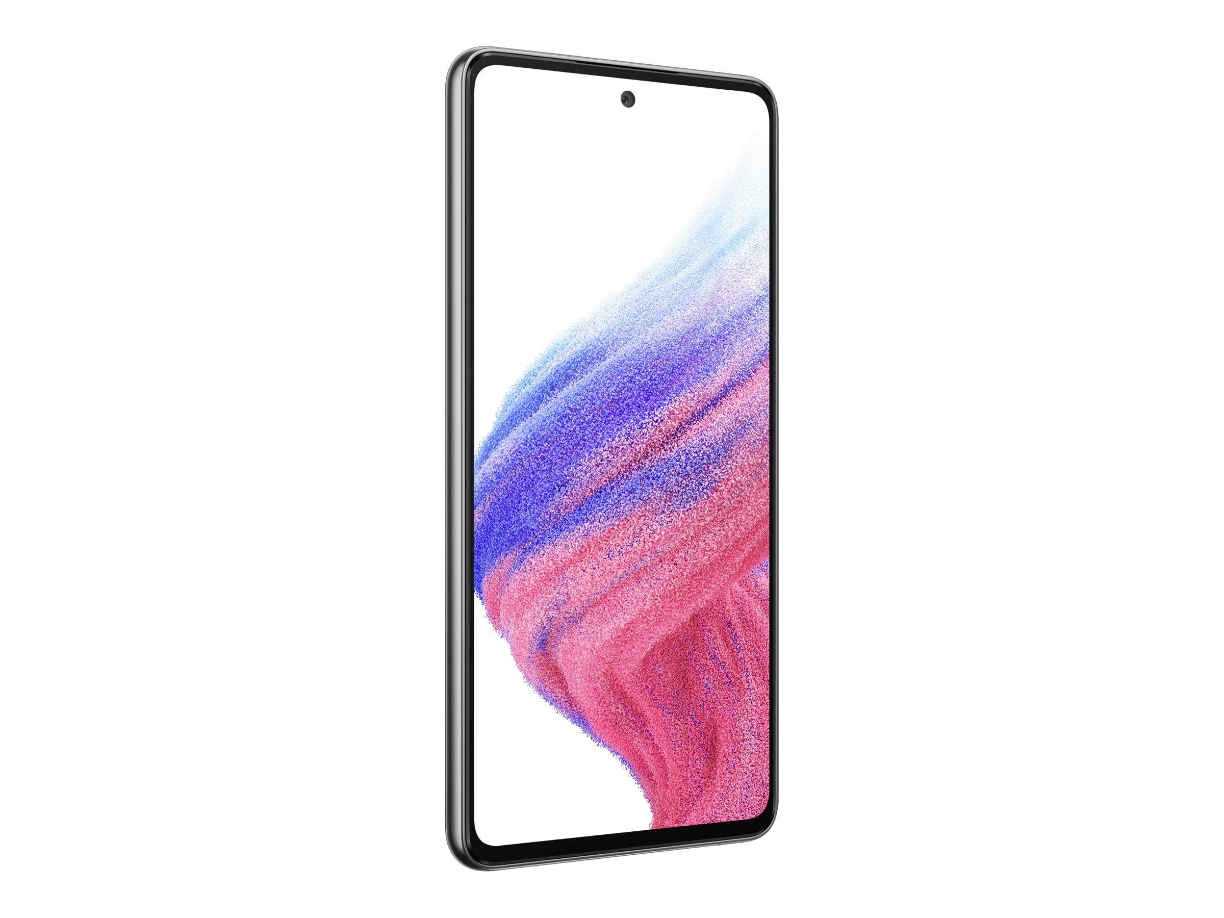 Samsung Galaxy A53 5G - Enterprise Edition - 5G Smartphone - Dual-SIM - RAM 6 GB  Interner Speicher 128 GB - microSD slot - OLED-Display - 6.5 - 2400 x 1080 Pixel (120 Hz)