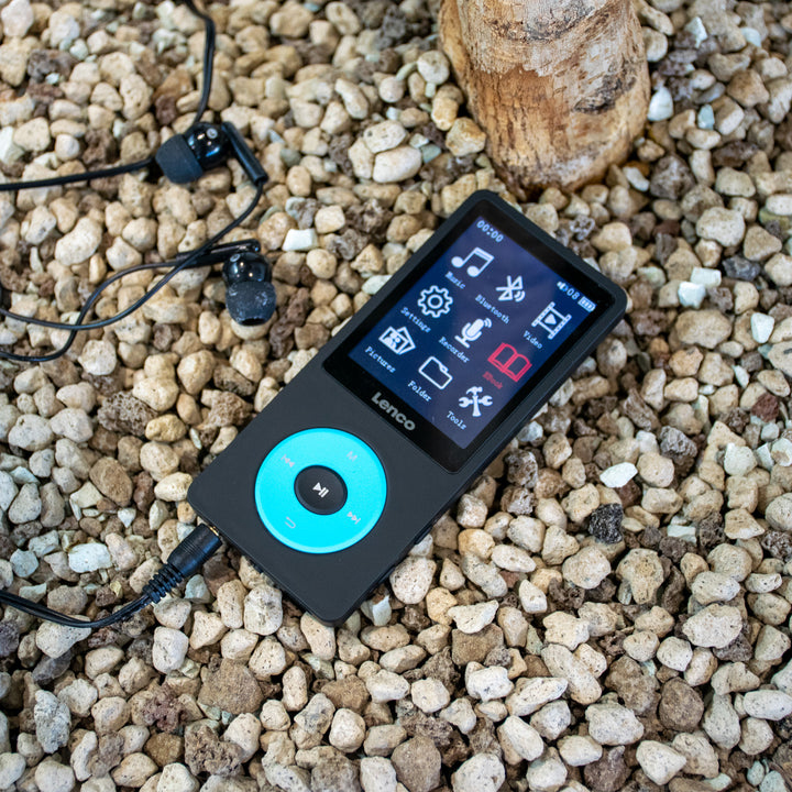Lenco XEMIO-860 - Digital Player - Blau, Schwarz - 6,1 cm 2,4" FLAC MP3 Windows Media Audio (WMA) AVI Bluetooth, Ansicht 4