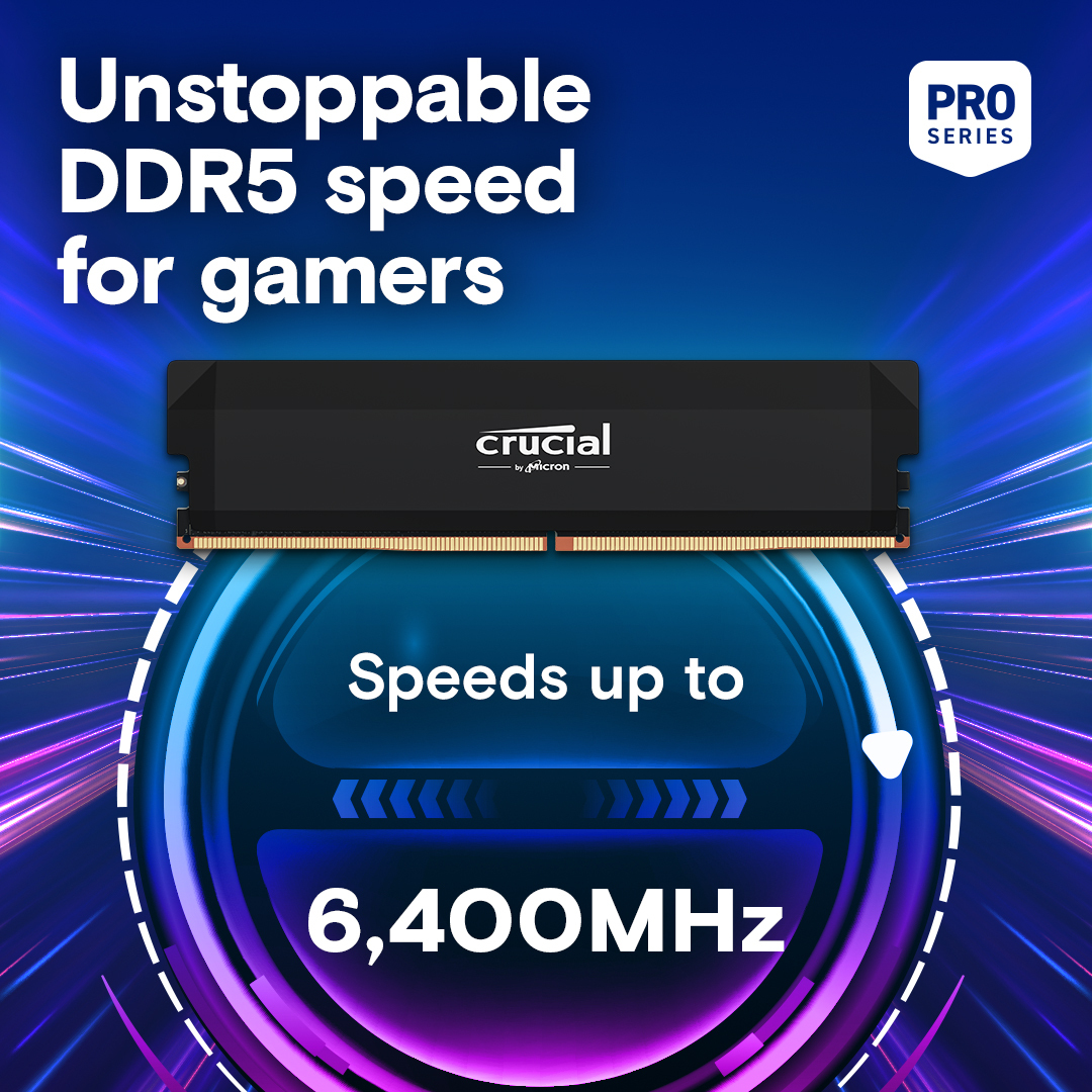 Crucial Pro OC - DDR5 - Kit - 64 GB: 2 x 32 GB, Ansicht 2
