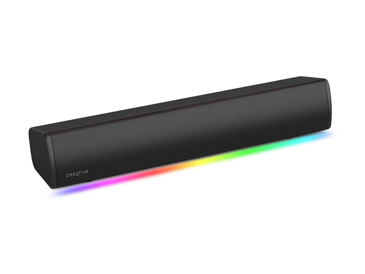 Creative Labs Creative Sound Blaster GS3 - Soundbar - für PC - kabellos - Bluetooth - USB - 12 Watt (Gesamt), Ansicht 2