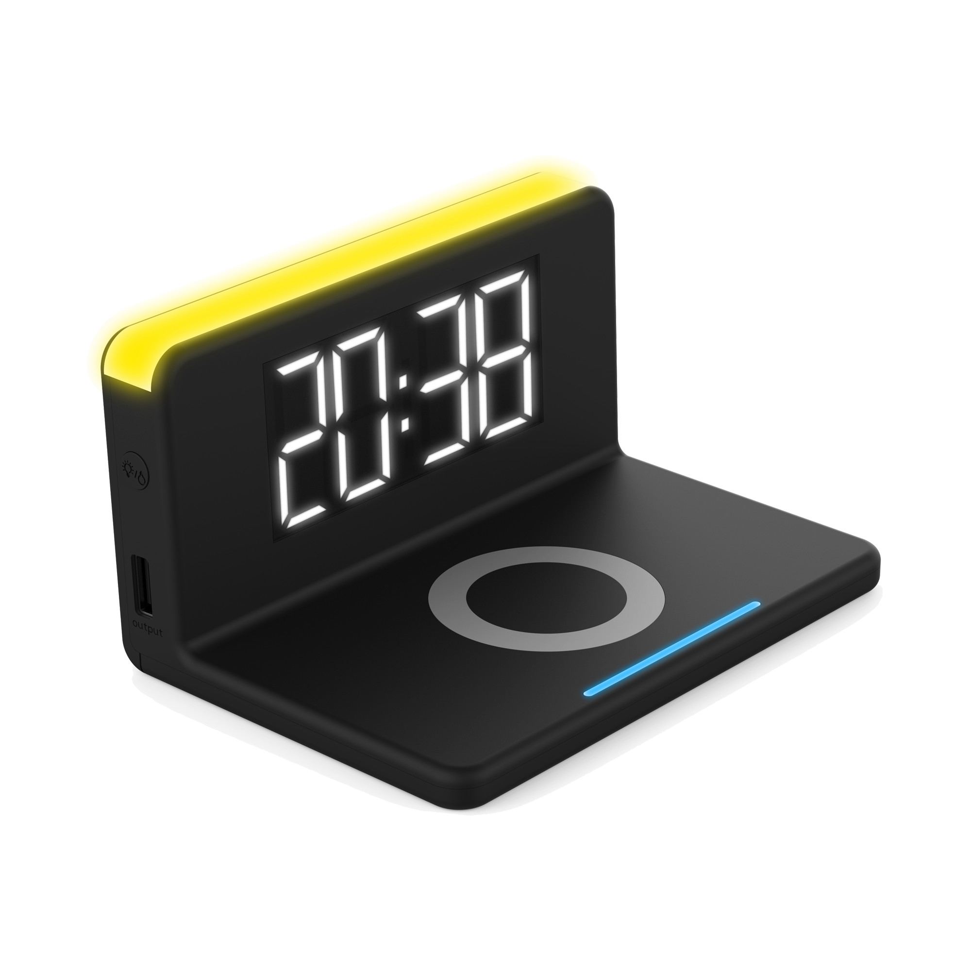 TerraTec ChargeAir clock! - Induktive Ladematte - 10 Watt (USB), Ansicht 4
